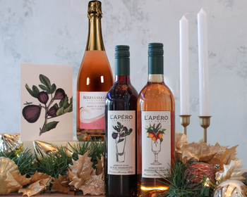 Trio Set - Orange, Walnut & Brut Rosé